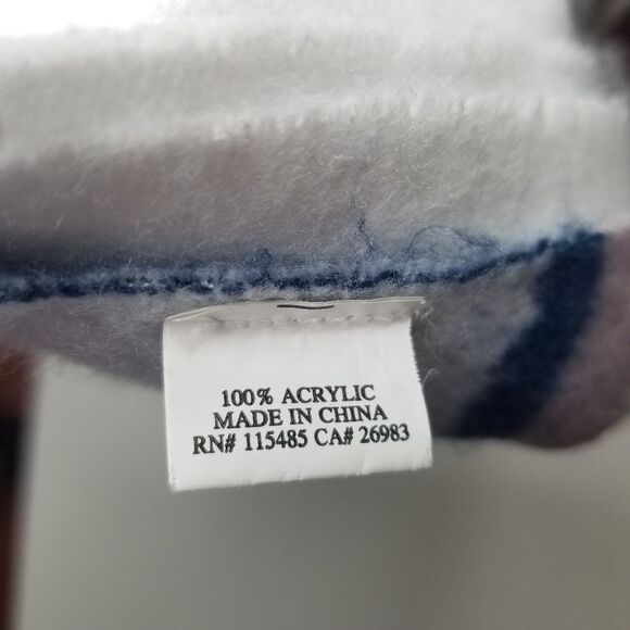 Multi Color Water Color Striped Fringe Soft Scarf - Picture 5 of 6